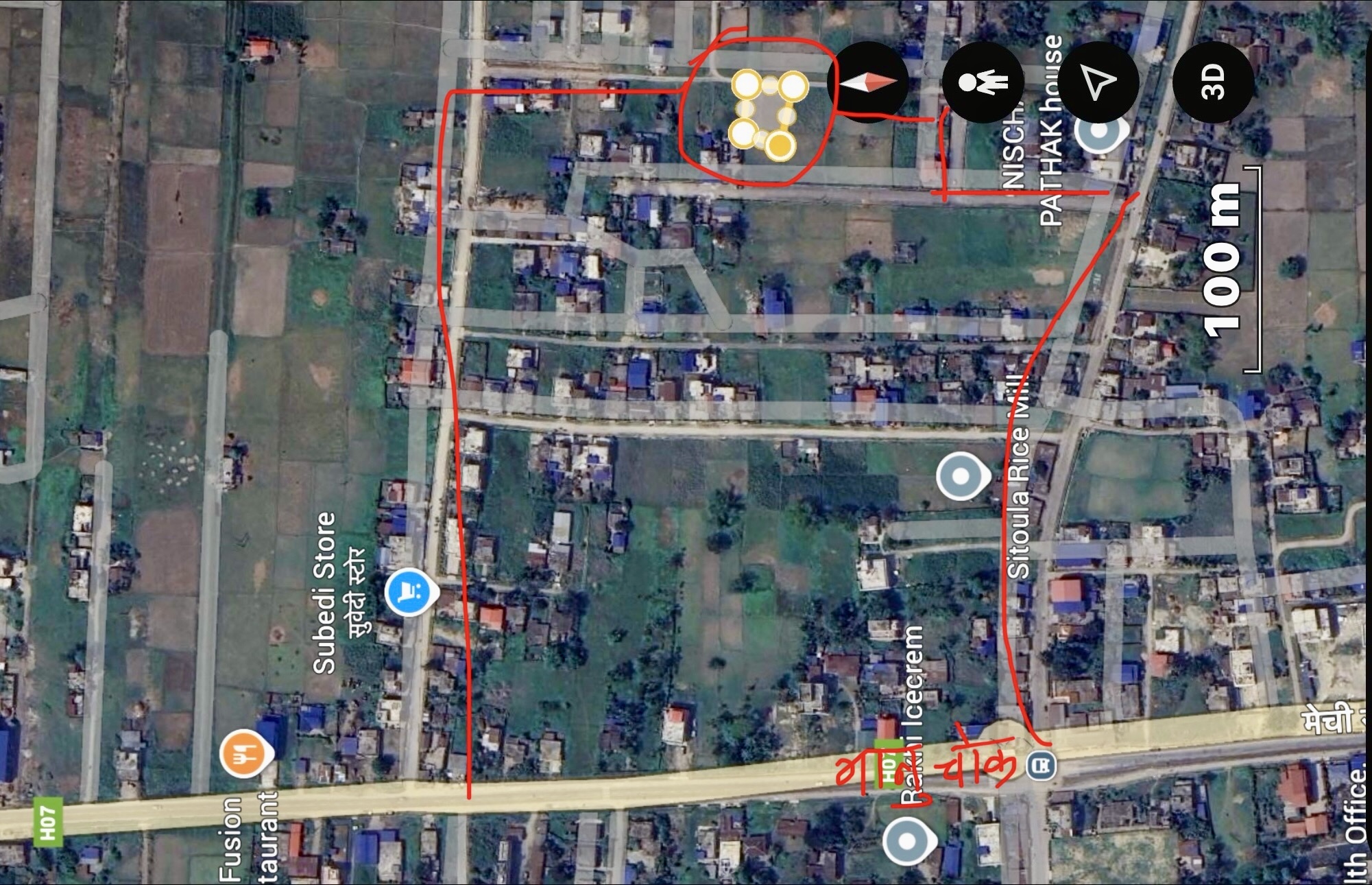 12 Dhua Land near Bhanuchowk-pashu hospital road-near Bhanu smriti, Bhadrapur 