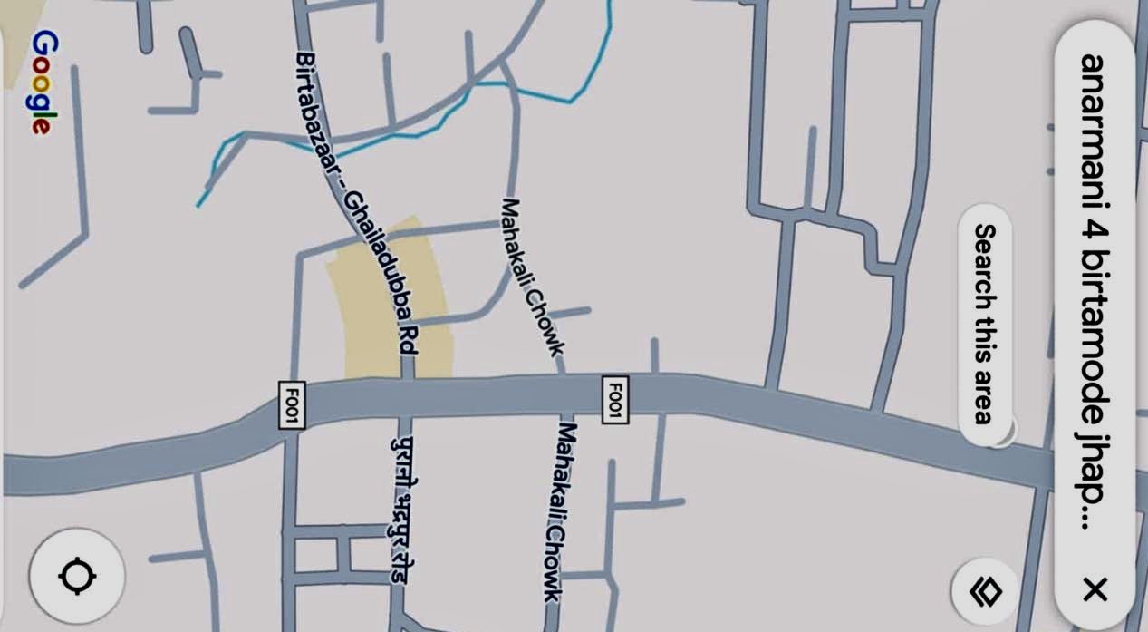 8.5 Dhur Land Near Birtamode अनारमुनी-विर्तामोड रोड (५०-६० मि धुरी) अनारमुनी-४