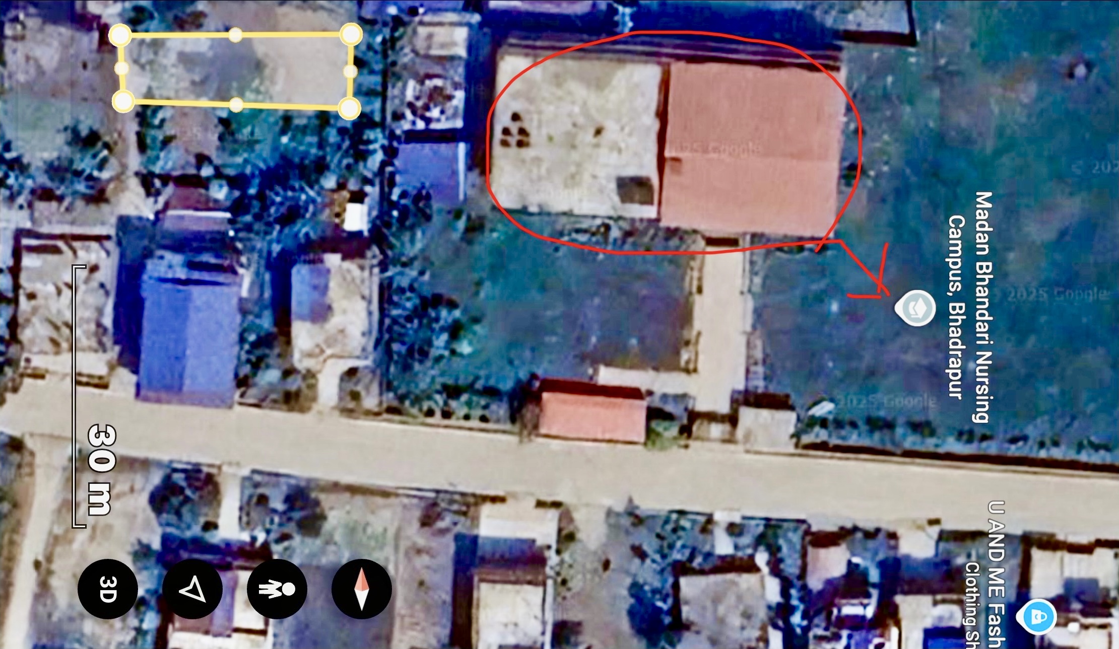 18.5 Dhur Land Near Nursing campus road, Bhadrapur-8, 